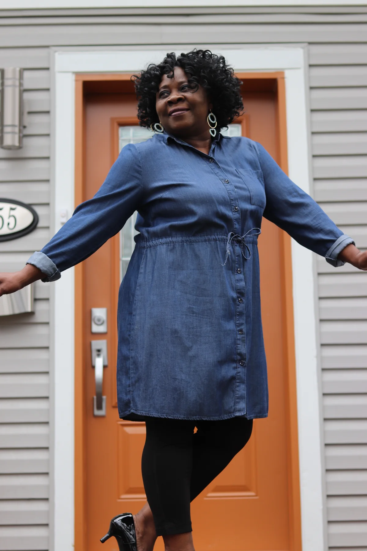 Portrait élégant de Georgette