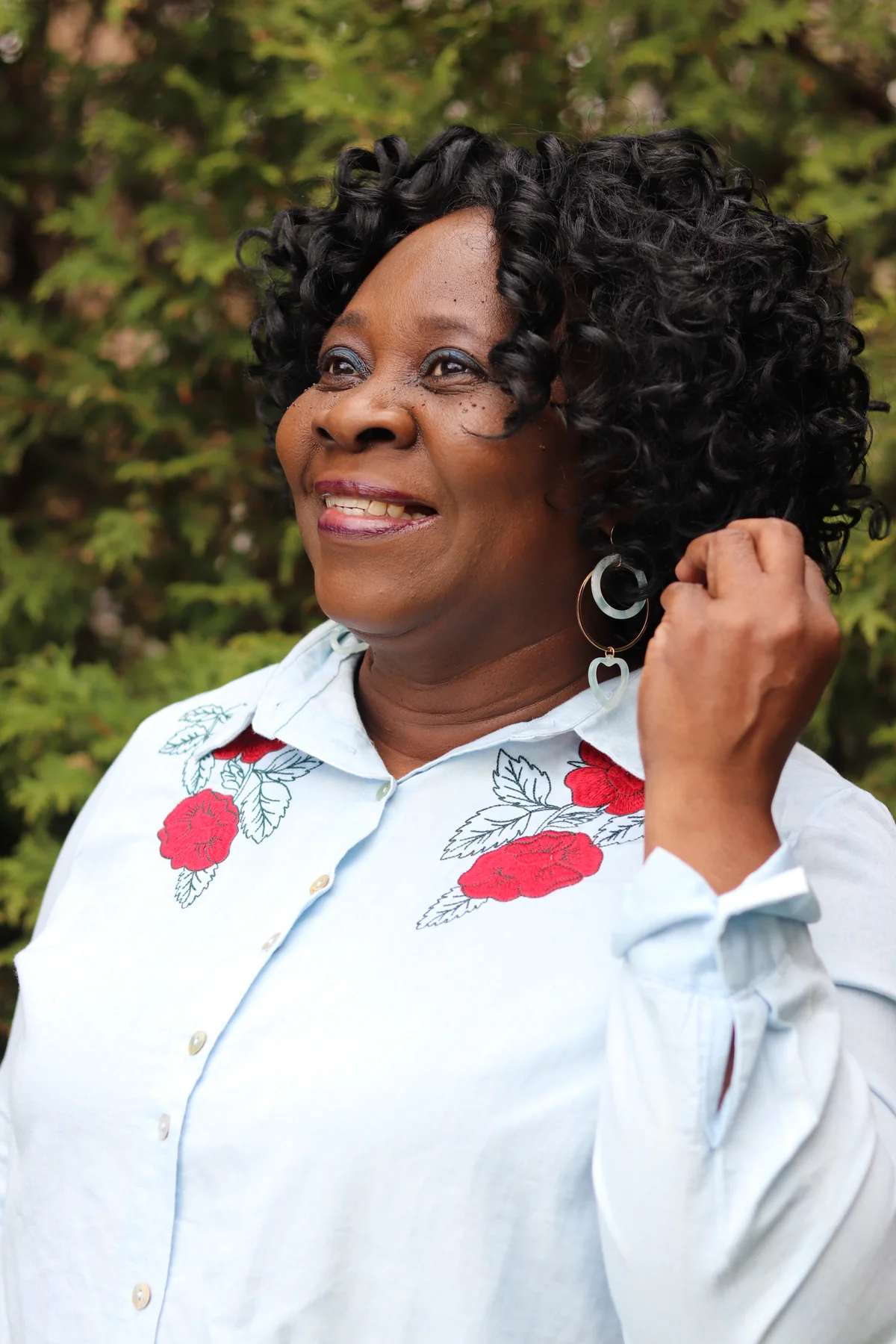 Portrait souriant de Georgette